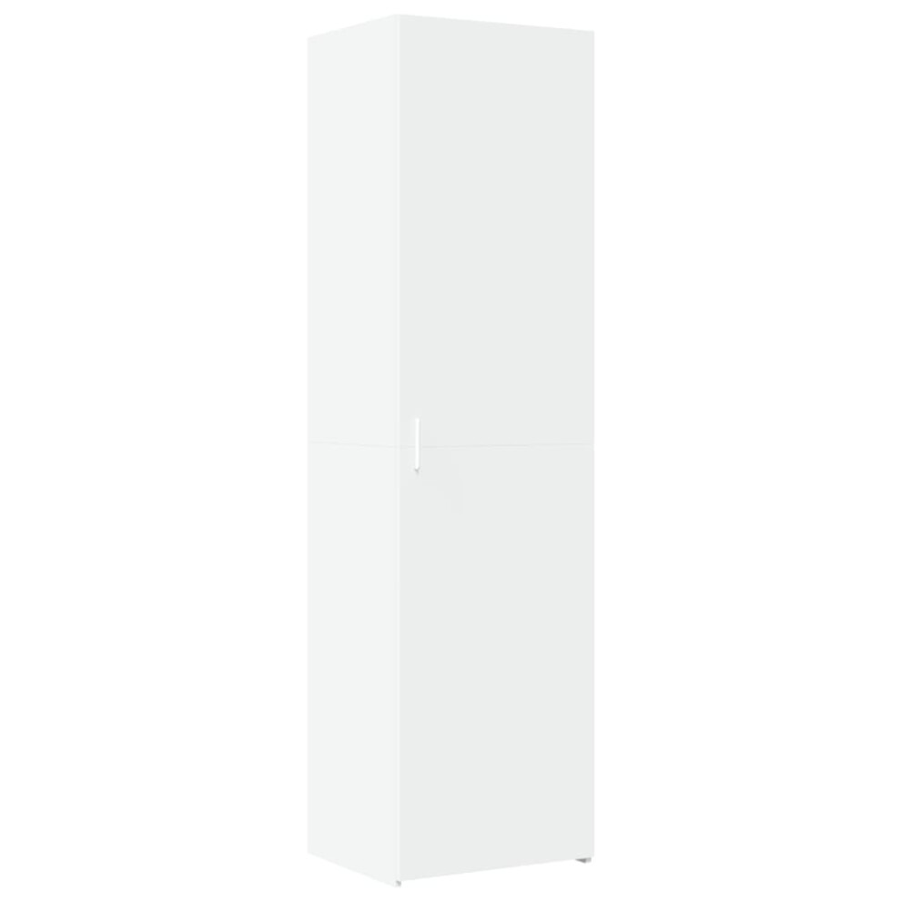 Vidaxl (White) Highboard Sideboard Side Cabinet Cupboard Concrete Grey Engineered Wood