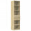 VidaXL (sonoma oak) vidaXL Highboard Sideboard Cabinet Storage Cupboard Black Engineered Wood 2