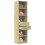 VidaXL (sonoma oak) vidaXL Highboard Sideboard Cabinet Storage Cupboard Black Engineered Wood 3