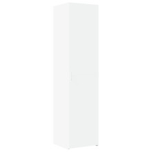 (white) vidaXL Highboard Sideboard Side Cabinet Cupboard Concrete Grey Engineered Wood