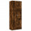 VidaXL (smoked oak) vidaXL Highboard Sideboard Cabinet Storage Cupboard Black Engineered Wood 2