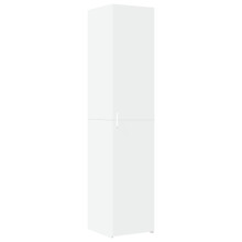 (white) vidaXL Highboard Sideboard Side Cabinet Cupboard Concrete Grey Engineered Wood