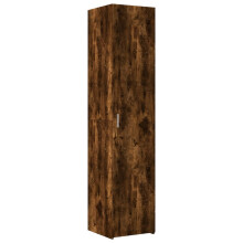 (smoked oak) vidaXL Highboard Sideboard Side Cabinet Cupboard Concrete Grey Engineered Wood