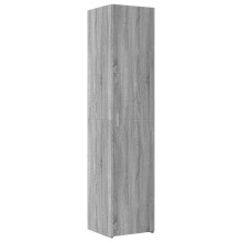 (grey sonoma) vidaXL Highboard Sideboard Side Cabinet Cupboard Concrete Grey Engineered Wood