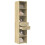 VidaXL (sonoma oak) vidaXL Highboard Sideboard Cabinet Storage Cupboard Black Engineered Wood 3