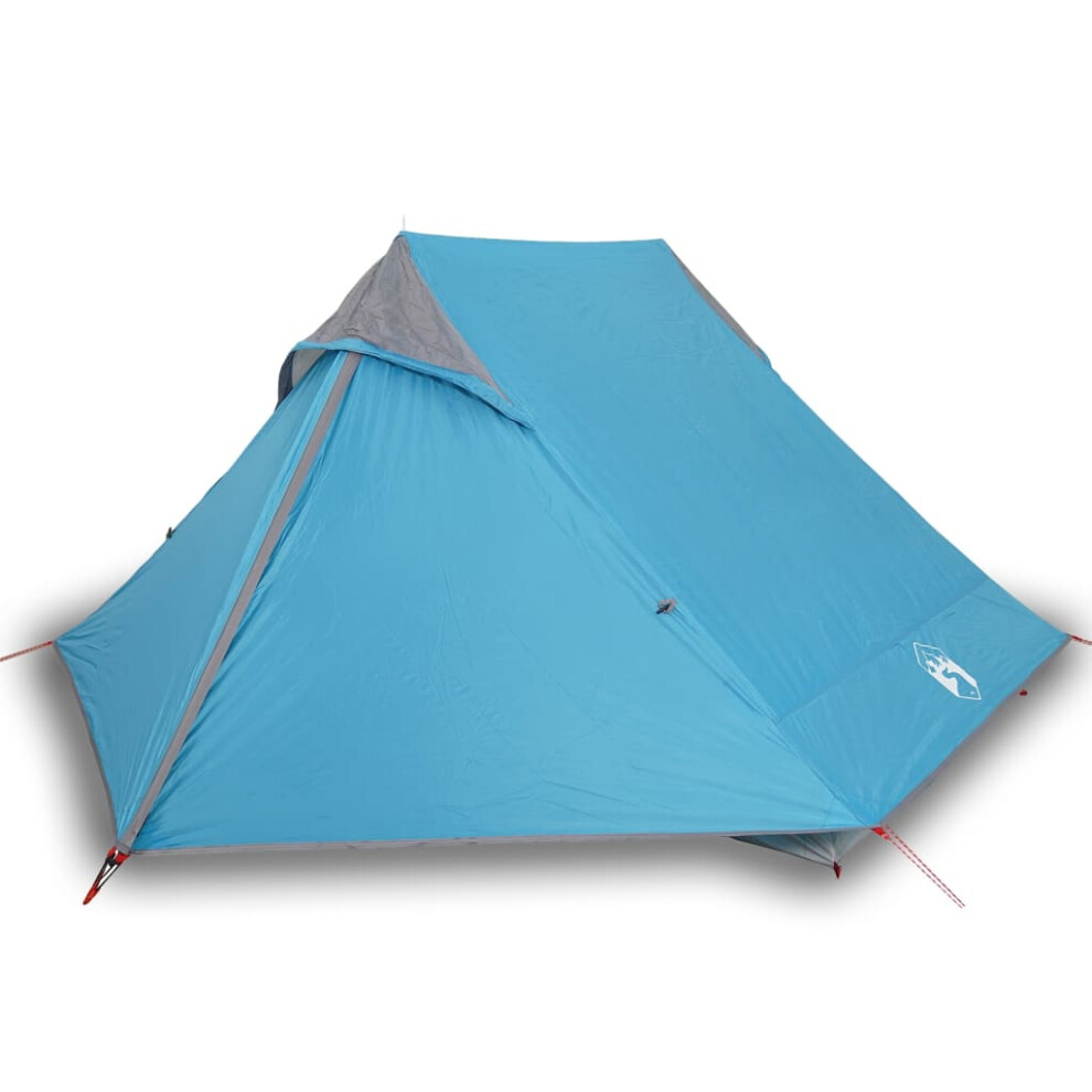 (blue) vidaXL Camping Tent 2-Person Lightweight Tent Dome Tent Fabric Waterproof