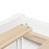 VidaXL (white, 90 x 190 cm) vidaXL Bed Frame Home Bed Base Bedstead Mattress Foundation Solid Wood Pine 7