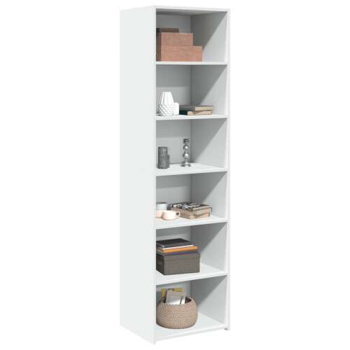 VidaXL (white) vidaXL Highboard Sideboard Side Cabinet Cupboard Concrete Grey Engineered Wood 2