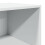 VidaXL (white) vidaXL Highboard Sideboard Side Cabinet Cupboard Concrete Grey Engineered Wood 7