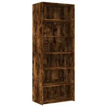(smoked oak) vidaXL Highboard Sideboard Cabinet Storage Cupboard Black Engineered Wood
