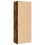 VidaXL (smoked oak) vidaXL Highboard Sideboard Cabinet Storage Cupboard Black Engineered Wood 6