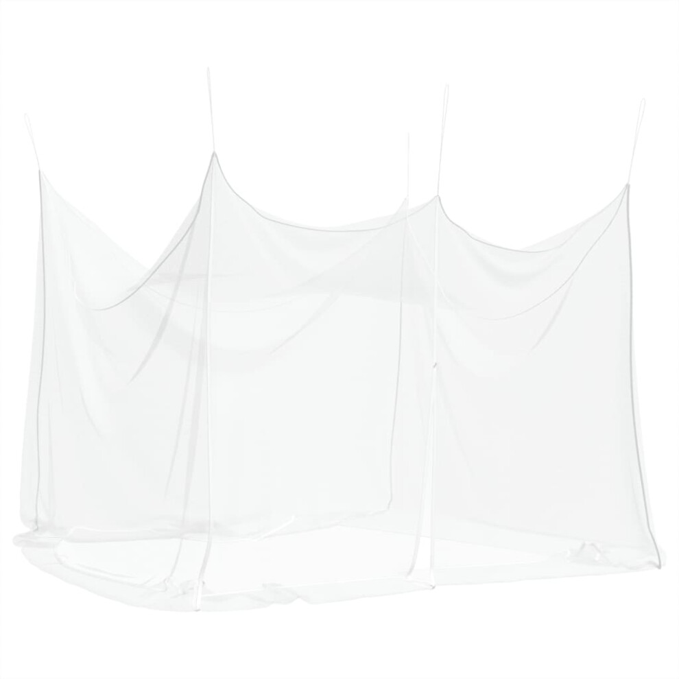 (white) vidaXL Mosquito Net for Indoor Outdoor Mosquito Mesh Bug Netting 156 Mesh