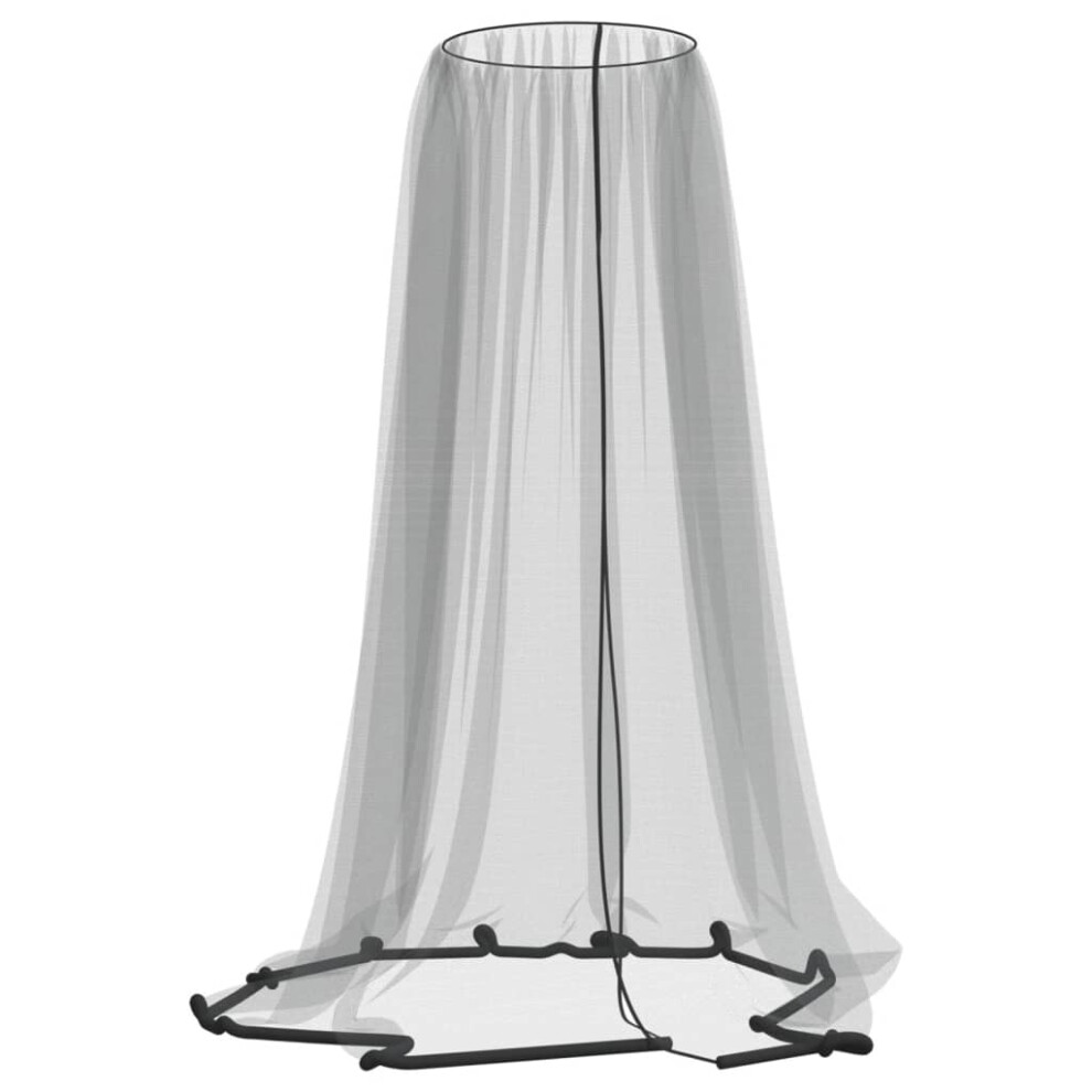 Vidaxl (, 330 X 250 Cm) Mosquito Net For Umbrella Bug Netting Mosquito Mesh Neting 220 Mesh Black