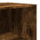 VidaXL (smoked oak) vidaXL Highboard Sideboard Side Cabinet Storage Cupboard Black Engineered Wood 7