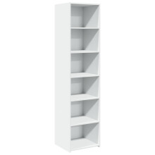 (white) vidaXL Highboard Sideboard Side Cabinet Storage Cupboard Black Engineered Wood