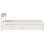 VidaXL (white, 120 x 190 cm) vidaXL Bed Frame with Drawers Bed Base Mattress Foundation Solid Wood Pine 5