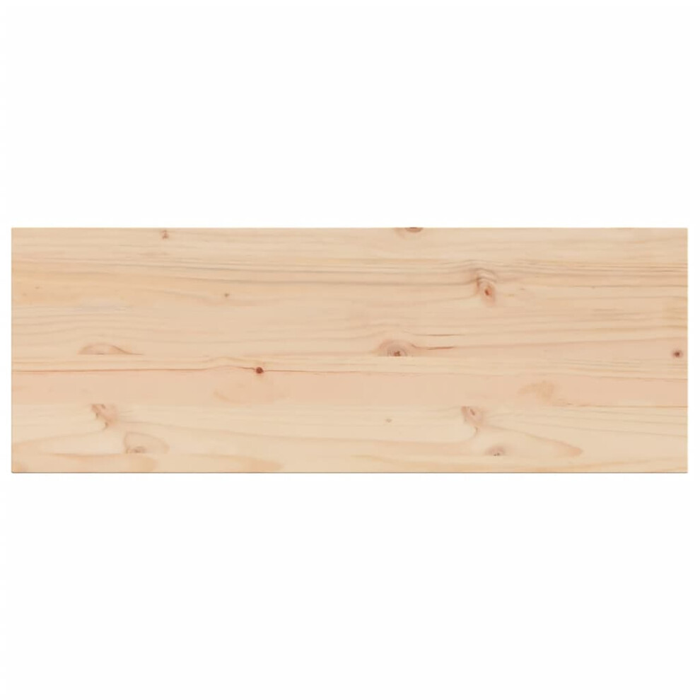 (110 x 40 x 1,7 cm/ 1 pcs) vidaXL Table Tops Replacement Dining Table Top Rectangular Solid Wood Pine