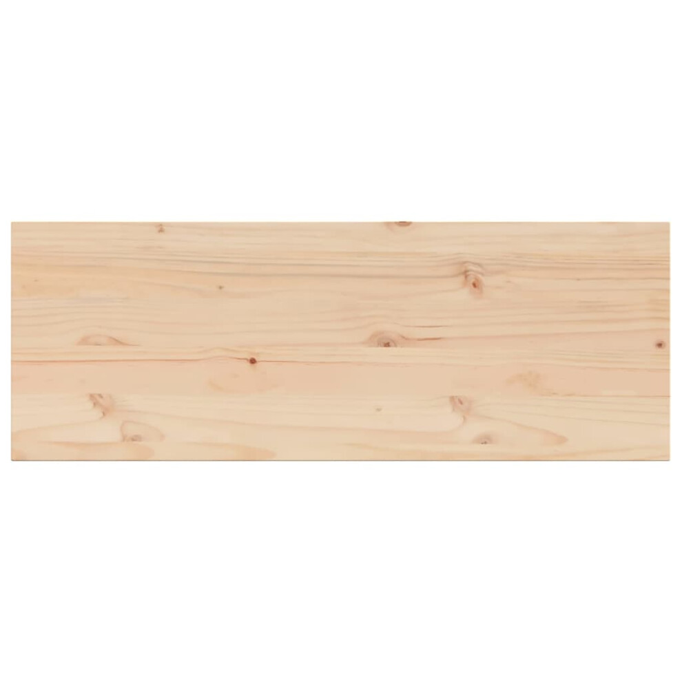 (110 x 40 x 2,5 cm/ 1 pcs) vidaXL Table Tops Replacement Dining Table Top Rectangular Solid Wood Pine