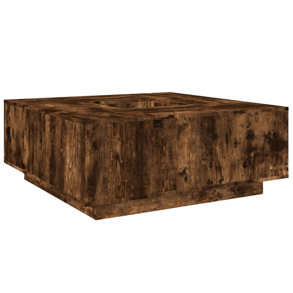 Vidaxl (Smoked Oak) Coffee Table Hallway Accent Tea End Table Side Table Engineered Wood