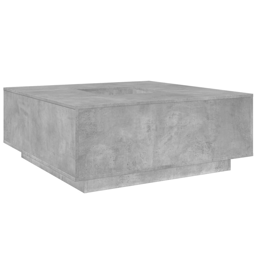 Vidaxl (Concrete Grey) Coffee Table Hallway Accent Tea End Table Side Table Engineered Wood