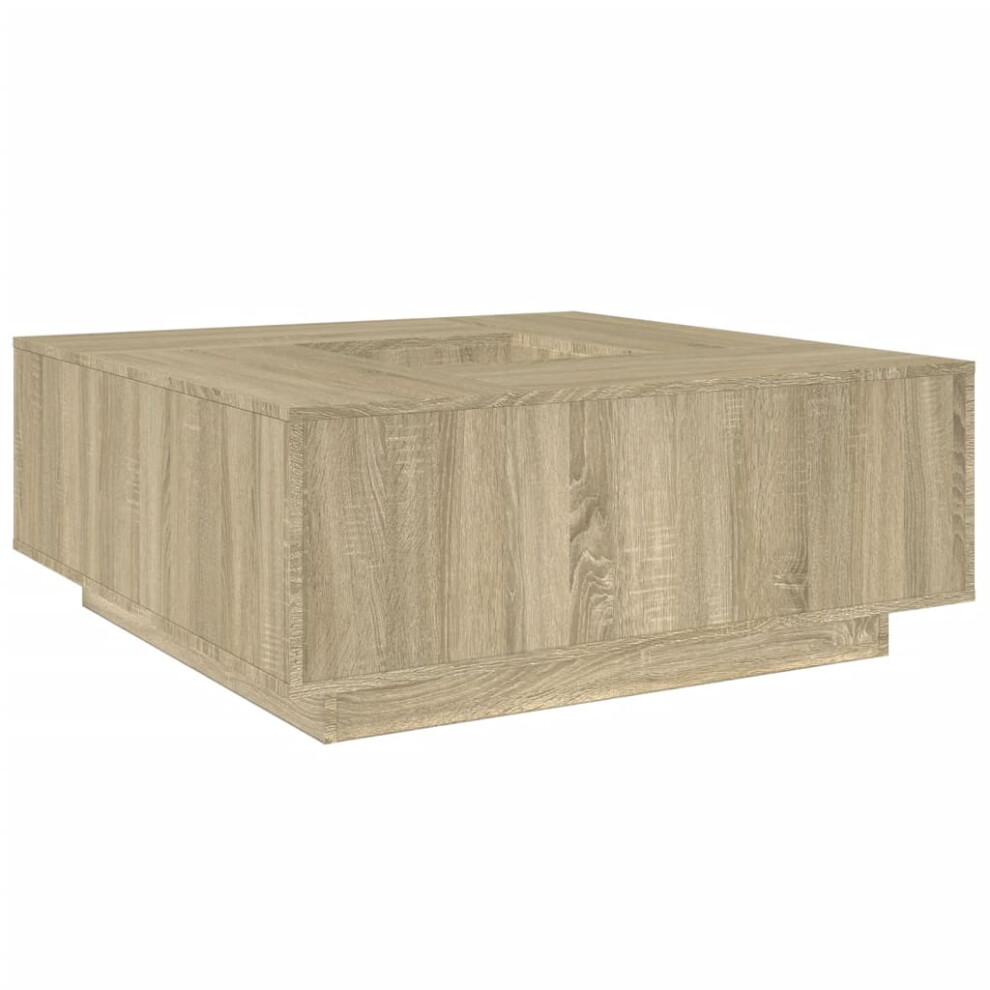 Vidaxl (Sonoma Oak) Coffee Table Hallway Accent Tea End Table Side Table Engineered Wood