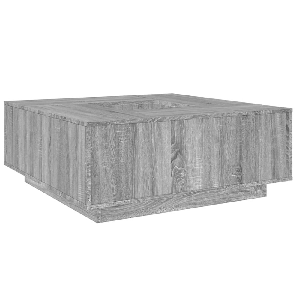 Vidaxl (Grey Sonoma) Coffee Table Hallway Accent Tea End Table Side Table Engineered Wood