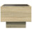 VidaXL (sonoma oak) vidaXL Bedside Table with Infinity LED Nightstand Bed Table Bedside Cabinet 7
