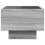 VidaXL (grey sonoma) vidaXL Bedside Table with Infinity LED Nightstand Bed Table Bedside Cabinet 7