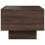 VidaXL (brown oak) vidaXL Bedside Table with Infinity LED Nightstand Bed Table Bedside Cabinet 7