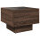 VidaXL (brown oak) vidaXL Bedside Table with Infinity LED Nightstand Bed Table Bedside Cabinet 8