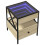 VidaXL (sonoma oak) vidaXL Bedside Table with Infinity LED Nightstand Bed Side Table Grey Sonoma 3