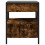 VidaXL (smoked oak) vidaXL Bedside Table with Infinity LED Nightstand Bed Side Table Grey Sonoma 6