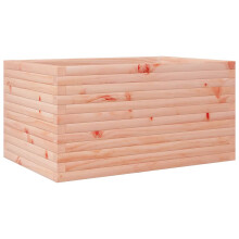 (natural douglas, 90 x 60 x 45.5 cm) vidaXL Garden Planter Outdoor Flower Pot Planter Pot Wax Brown Solid Wood Pine