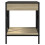 VidaXL (sonoma oak) vidaXL Bedside Table with Infinity LED Nightstand Bed Side Table Sonoma Oak 6