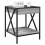 VidaXL vidaXL Nachttisch mit Infinity-LED Grau Sonoma 40x40x49 cm 5