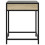 VidaXL (sonoma oak) vidaXL Bedside Table with Infinity LED Nightstand Bed Side Table Brown Oak 6