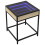 VidaXL (sonoma oak) vidaXL Bedside Table with Infinity LED Nightstand Bed Side Table Brown Oak 3