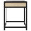 VidaXL (sonoma oak) vidaXL Bedside Table with Infinity LED Nightstand Bed Side Table Brown Oak 7