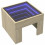 VidaXL (sonoma oak) vidaXL Bedside Table with Infinity LED Nightstand Bed Side Table Smoked Oak 3