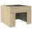 VidaXL (sonoma oak) vidaXL Bedside Table with Infinity LED Nightstand Bed Side Table Smoked Oak 6