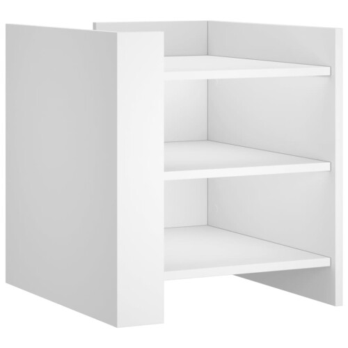 VidaXL (white) vidaXL Bedside Cabinet Bedroom Nightstand Bed Side Bed Table Engineered Wood