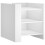 VidaXL (white) vidaXL Bedside Cabinet Bedroom Nightstand Bed Side Bed Table Engineered Wood 2