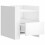 VidaXL (white) vidaXL Bedside Cabinet Nightstand Bed Side Table Sonoma Oak Engineered Wood 7