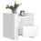 VidaXL (white) vidaXL Bedside Cabinet Nightstand Bed Side Table Sonoma Oak Engineered Wood 3