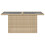 VidaXL vidaXL Gartentisch mit Glasplatte Beige 100x55x73 cm Poly Rattan 5