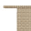 VidaXL vidaXL Gartentisch mit Glasplatte Beige 100x55x73 cm Poly Rattan 11