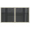 VidaXL vidaXL Gartentisch mit Glasplatte Hellgrau 100x55x73 cm Poly Rattan 9