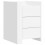 VidaXL (white) vidaXL Bedside Cabinet Nightstand Bed Cabinet Bed Side Table Engineered Wood 2