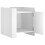VidaXL (white) vidaXL Bedside Cabinet Nightstand Bed Side Table Sonoma Oak Engineered Wood 7