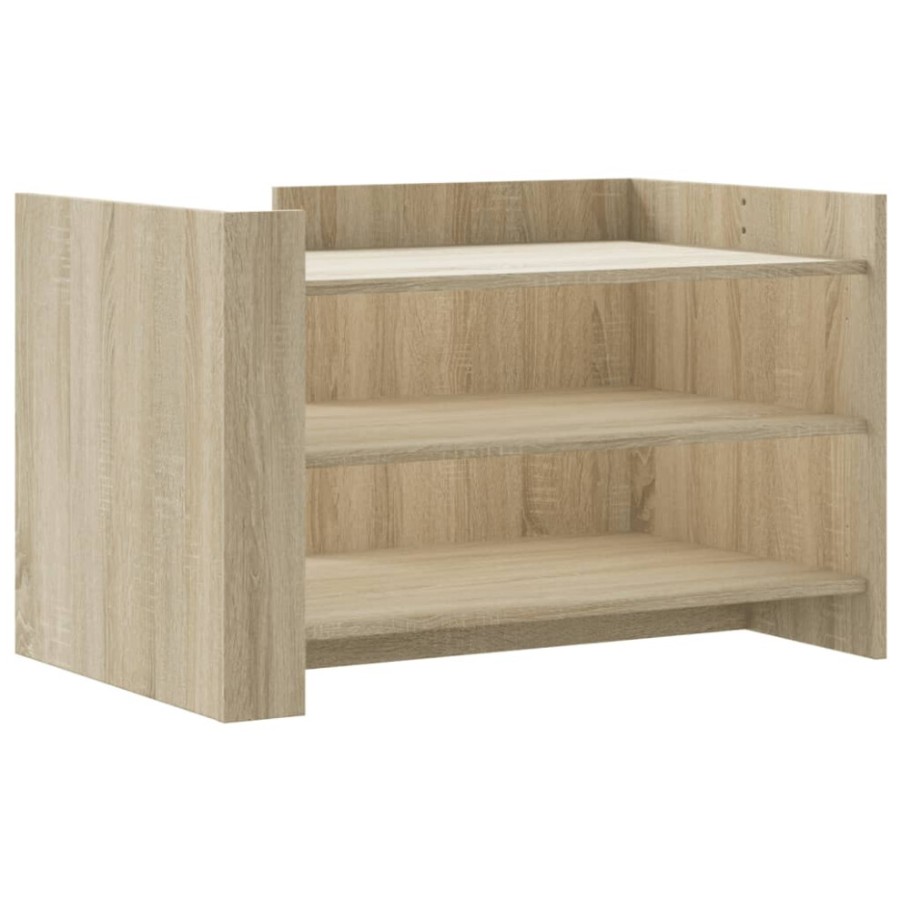 Vidaxl (Sonoma Oak, 80 X 50 X 50 Cm) Coffee Table Hallway Tea End Table Accent Side Table Engineered Wood